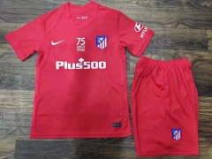 75 Commemorative Edition Atletico Madrid Red Soccer Uniform -709