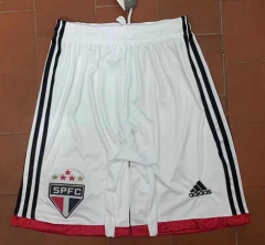 2022-2023 Sao Paulo Home White Thailand Soccer Shorts