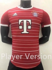 Player Version 2022-2023 Bayern München Home Red Thailand Soccer Jersey AAA-2016