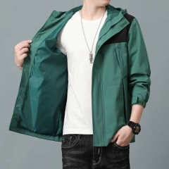 2022-2023 Green Trench Coats With Hat-1836