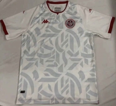2022-2023 Tunisia Away White Thailand Soccer Jersey-9527