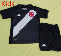2022-2023 CR Vasco da Gama Home Black Kids/Youth Soccer Uniform-3871