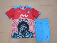 2022-2023 Napoli Red Kid/Youth Soccer Uniform-718