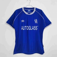 Retro Version 99-01 Chelsea Home Blue Thailand Soccer Jersey AAA-C1046