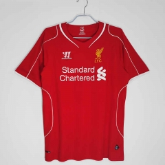 Retro Version 14-15 Liverpool Home Red Thailand Soccer Jersey AAA-C1046