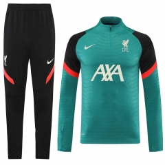 2022-2023 Liverpool Green Thailand Soccer Tracksuit-LH