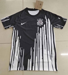 2022-2023 Special Version Corinthians Black&White Thailand Soccer Jersey AAA-4125
