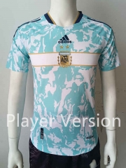 2022-2023 Player Version Argentina Green&White Thailand Soccer Jersey AAA-807