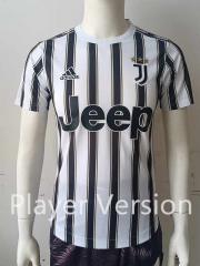 Player Version 2022-2023 Juventus Home Black&White Thailand Soccer Jersey AAA-807