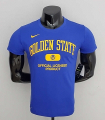 2022-2023 Golden State Warriors Blue NBA Cotton T-shirt-CS