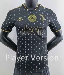 Player Version 2022-2023 Juventus Black Thailand Soccer Jersey AAA-2016