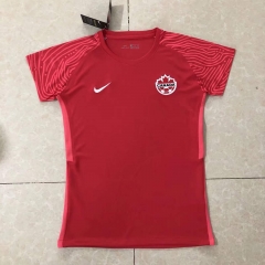 2022-2023 Canada Home Red Thailand Soccer Jersey AAA-HR
