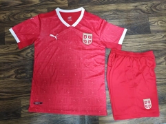 2022-2023 Serbia Home Red Soccer Uniform-6748