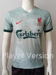 Player Version 2022-2023 Liverpool Gray&Green Thailand Soccer Jersey AAA-807