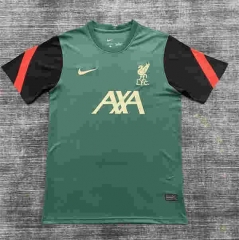 2022-2023 Liverpool Green Thailand Training Soccer Jersey AAA-6590