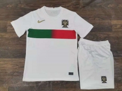 2022-2023 Portugal White Soccer Uniform-709