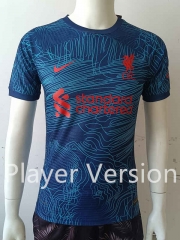 Player Version 2022-2023 Liverpool Dark Blue Thailand Soccer Jersey AAA-807
