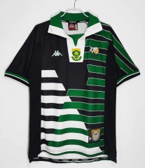 Retro Version 1998 South Africa Away Black&Green Thailand Soccer Jersey AAA-C1046