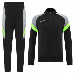 2022-2023 Black&Grey Thailand Soccer Jacket Uniform-LH