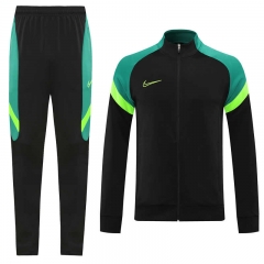 2022-2023 Green&Black Thailand Soccer Jacket Uniform-LH