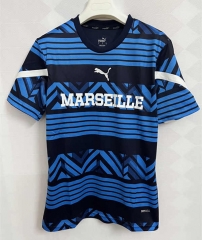 2022-2023 Olympique de Marseille Dark Blue Thailand Training Shirt-9171