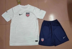 2022-2023 USA Home White Soccer Unifrom-718