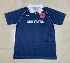 Retro Version 94-95 Universidad de Chile Royal Blue Thailand Soccer Jersey AAA-512
