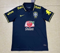 2022-2023 Brazil Up-cyan Thailand Polo Shirt-5189