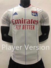 Player Version 2022-2023 Olympique Lyonnais Home White Thailand Soccer Jersey AAA-2016