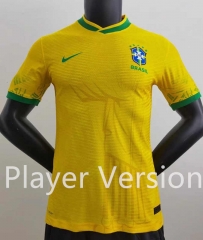 Player Version 2022-2023 Classic Edition Brazil Home Yellow Thailand Soccer Jersey AAA-2016