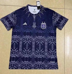 2022-2023 Argentina Royal Blue Thailand Training Soccer Jersey-5189