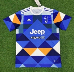 2022-2023 Juventus 3rd Away Blue Thailand Soccer Jersey AAA-403