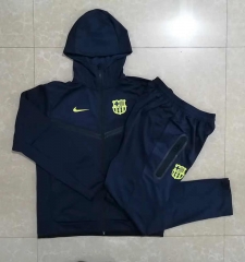 2022-2023 Barcelona Royal Blue Thailand Soccer Jacket Uniform With Hat-815