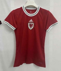 2022-2023 Wales Home Red Women Thailand Soccer Jersey AAA-9171