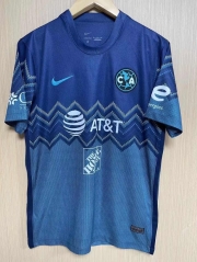 2022-2023 Club America Away Blue Thailand Soccer Jersey AAA-9171