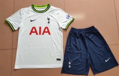 2022-2023 Tottenham Hotspur Home White Soccer Uniform-718