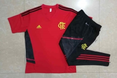 2022-2023 Flamengo Red Short-sleeved Thailand Soccer Tracksuit-815