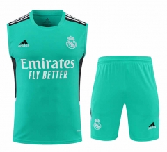 2022-2023 Real Madrid Green Thailand Soccer Vest Uniform-418