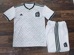2022-2023 Mexico Away White Soccer Uniform-6748