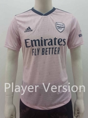 Player Version 2022-2023 Arsenal 2nd Away Pink Thailand Soccer Jersey AAA-807