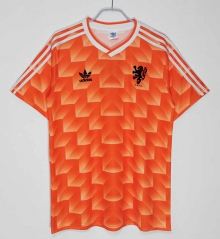 Retro Version 1988 Netherlands Orange Thailand Soccer Training Jersey-C1046