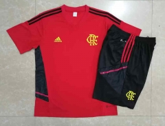 2022-2023 Flamengo Red Short-sleeved Thailand Soccer Tracksuit-815