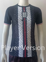 Player Version 2022-2023 England Black&White Thailand Soccer Jersey AAA-807