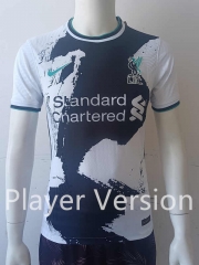 Player Version 2022-2023 Liverpool Black&White Thailand Training Soccer Jersey AAA-807
