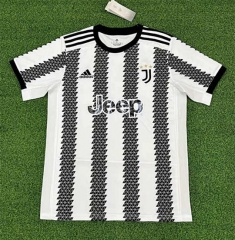 2022-2023 Juventus Home Black&White Thailand Soccer Jersey AAA-403