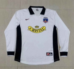 Retro Version 97-98 Colo-Colo Home White LS Thailand Soccer Jersey AAA-512