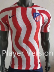 Player Version 2022-2023 Atletico Madrid Red&White Thailand Soccer Jersey AAA-518