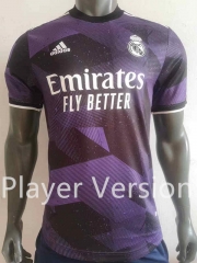Player Version 2022-2023 Special Version Real Madrid Purple Thailand Soccer Jersey AAA-518