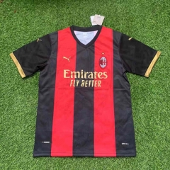 2022-2023 AC Milan Home Red&Black Thailand Soccer Jersey AAA-305