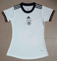 2022-2023 Germany Home White Women Thailand Soccer Jersey AAA-708